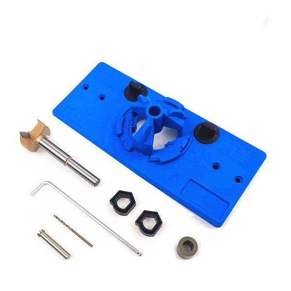 

35mm concealed hinge drilling jigs hinge hole saw jig drilling guide locator hole opener door cabinets woodworking diy tool