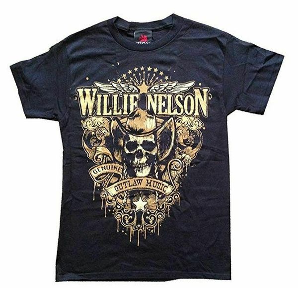 

willie nelson genuine outlaw t-shirt all sizes new