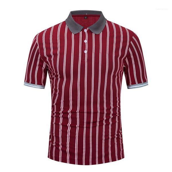 

летние топы tee luxury мужчины stripe polo дизайнер бизнес стиль нагрудные шеи с коротким рукавом тонкий рубашки поло mens, White;black