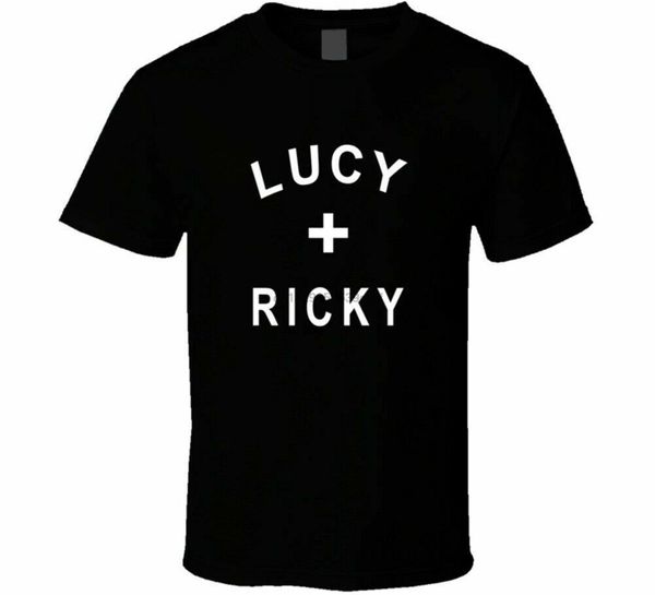 

lucy and ricky i love lucy favorite tv couple fan mens t shirt size s - 3xl cotton short sleeve tee shirt