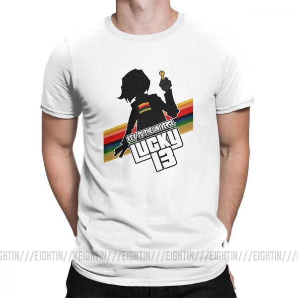 

doctor who lucky 13 t-shirts 100% cotton round collar men's oversize tee shirt novelty short-sleeve t shirts plus size funny