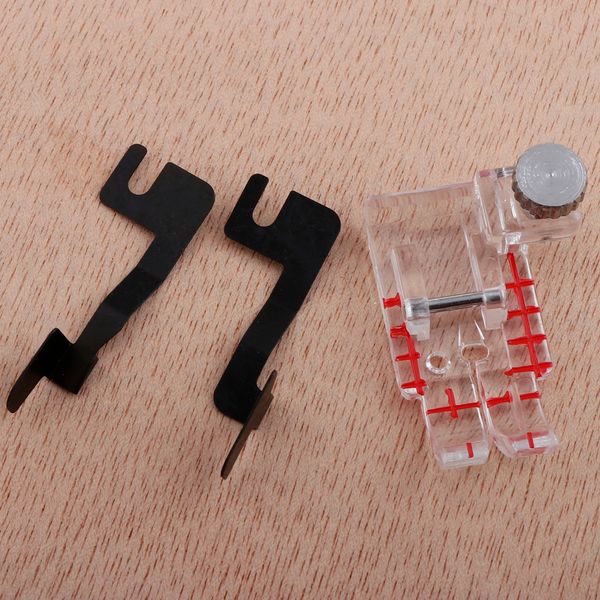 

бытовая швейная машина аксессуары clear view лоскутное лапка для janome, Black