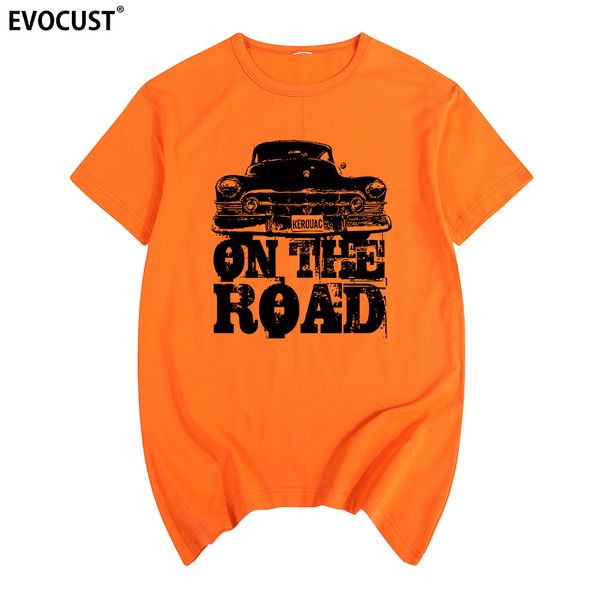 

on the road jack kerouac t-shirt cotton men t shirt new tee tshirt womens fashion