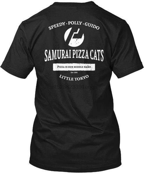 

мужчины t shirt samurai pizza cats женщины футболка