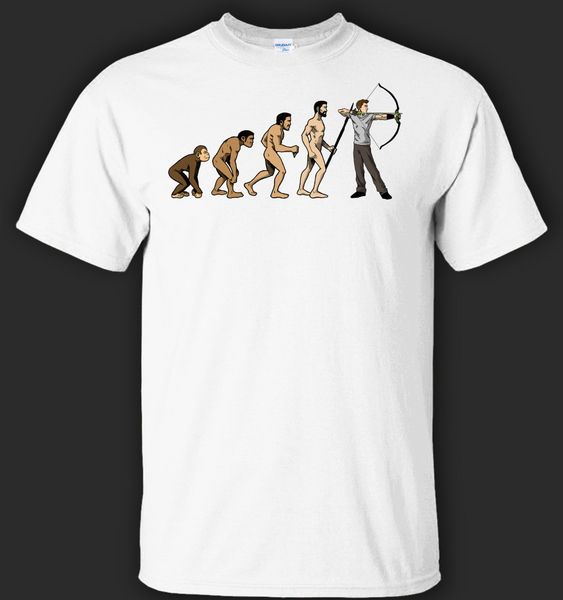 

2019 new men t-shirt summer style 100% cotton loose clothes evolution archery t-shirt - direct from tee shirts