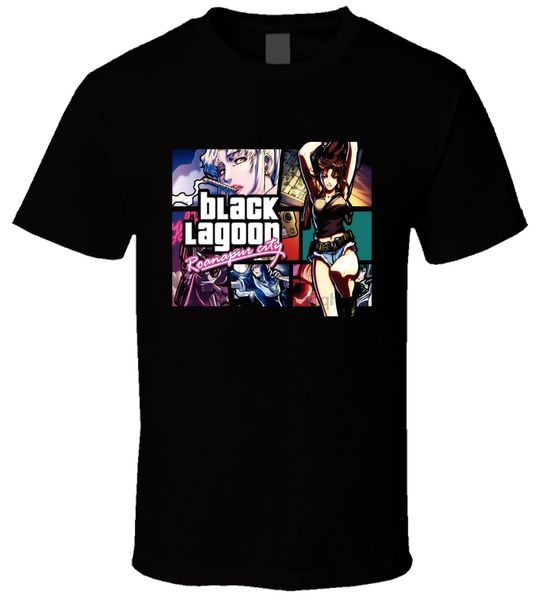 

black lagoon logo 02 men t shirt