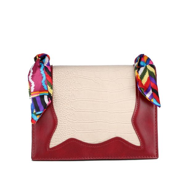 

женщины кожа леди ленты плеча tote сумка сумки кошелек крокодил pattern сумочка