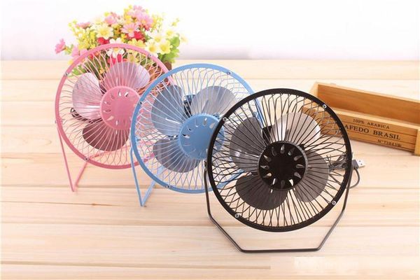 

usb deskfan 6 inch plug-in small fan student dormitory iron desk mini electric fan