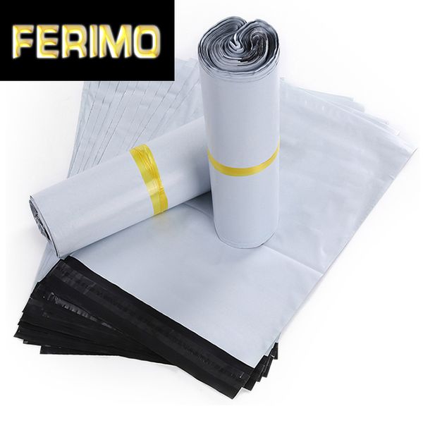 

gift wrap 10pcs/lot white courier bag envelope bags mail mailing self adhesive seal plastic pouch