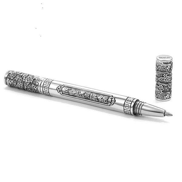 

pure silver перо 925 sterling silver vintage шариковая ручка кулон s925 тайский серебро pen подарков ювелирные изделия