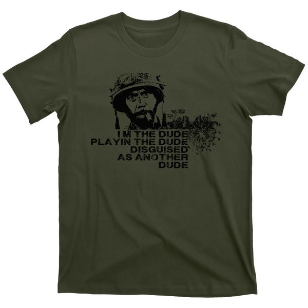 

2019 summer t-shirts men clothes tropic thunder robert downey jr ben stiller les grossman kirk lazarus make t shirts