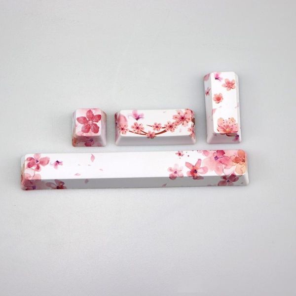 

pbt five sides dye-subbed keycap space bar 6.25u esc entre keys oem profile keycaps for diy mechanical keyboard