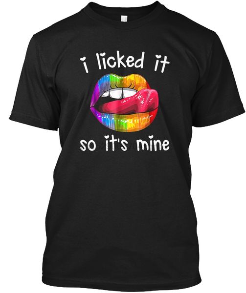 

мужчины футболка lgbt я облизал it so its mine женщины тенниска