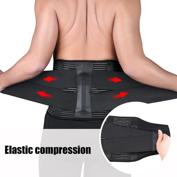 

waist support weight lifting belt girdles for gym weights fitness powerlifting dumbbell training lumbar back belts, Black;gray
