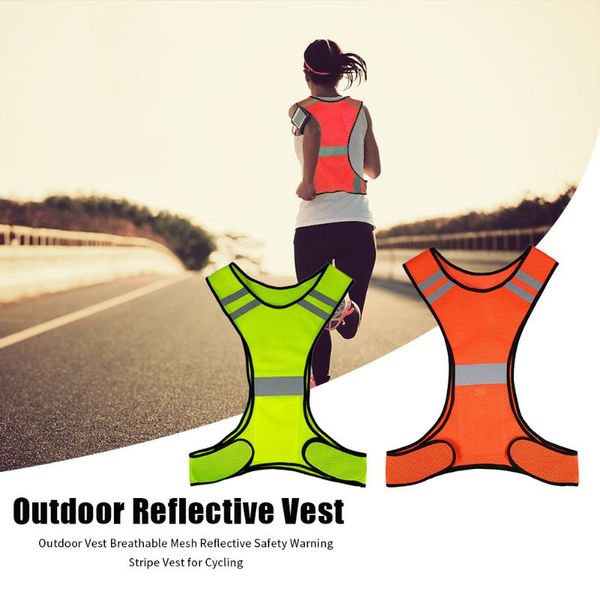 

открытый практическая безопасность предупреждение выделите отражение vest с 2 карманы для night бег бег пешие прогулки велоспорт, Gray;blue