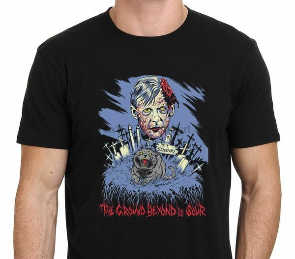 

rare pet semetary stephen king horror classic logo t-shirts s-5xl