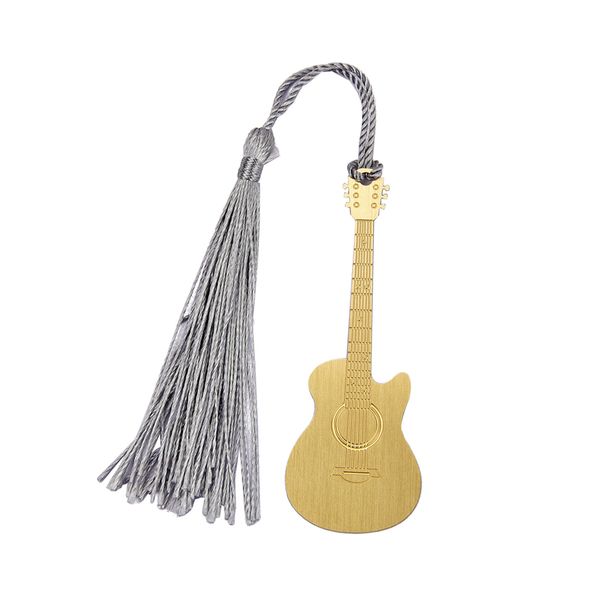 

guitar shape metal book bookmark musical instrument parts for book lovers
