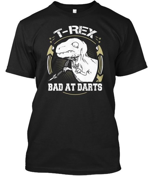 

darts t rex bad at na popular tagless tee t shirt