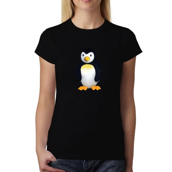 

penguin животные смешные женщины t-shirt xs-3xl новые популярные tagless tee shirt