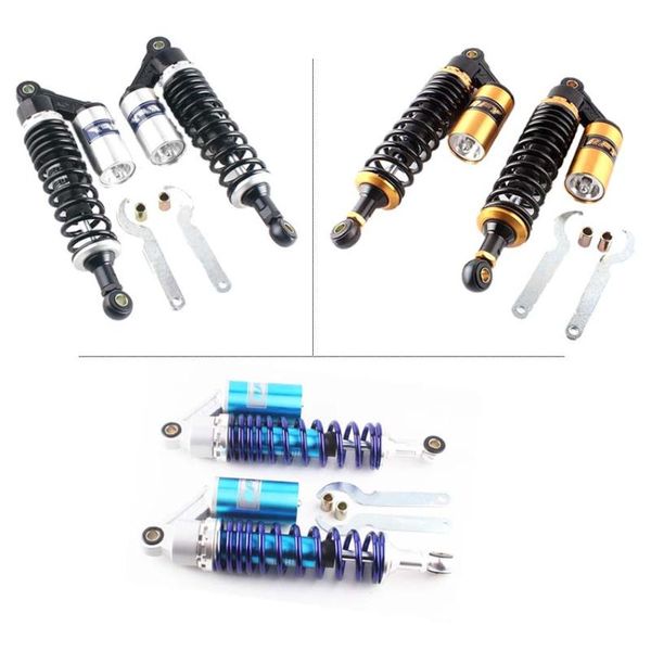 

1 pair 12.5" 320mm motorcycle absorbers suspension for street bikes karting go kart) scooters moped quad atv adjustable