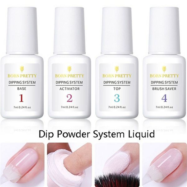 

nail color dip dipping powder pro polish starter kit no smell & uv, Red;pink