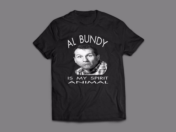 

al bundy spirit animal married with children mens t-shirt many options