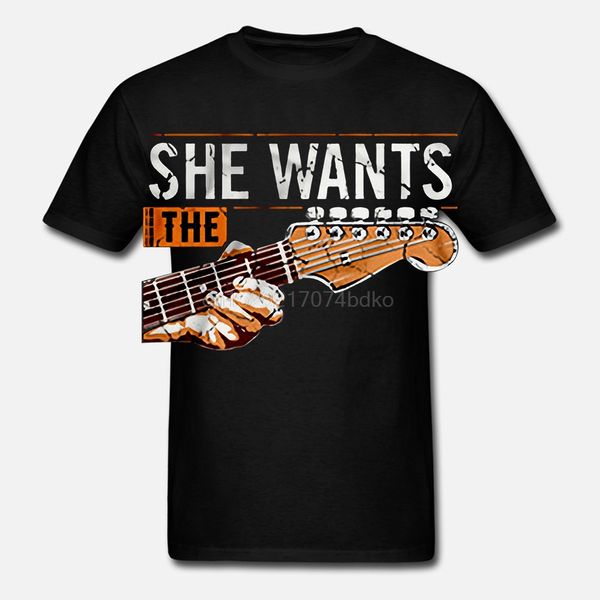 

she wants the guitar tshirts