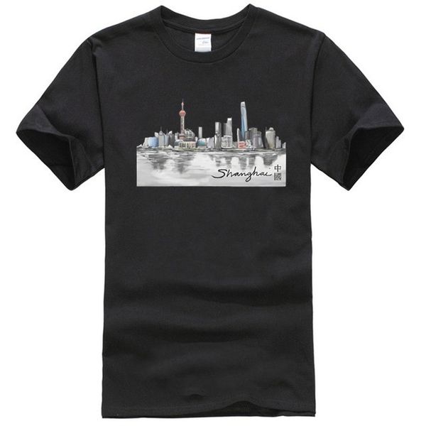 

mens shanghai china graphic t-shirt