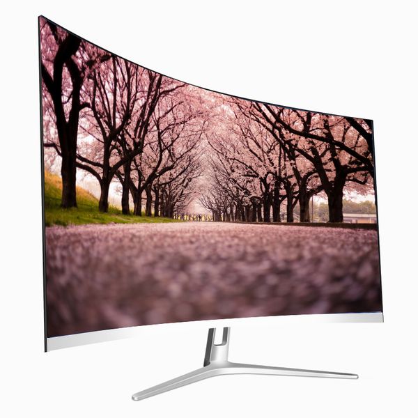 

monitors super thin gaming pc monitor 32 inch curved screen led backlight 1080p computer
