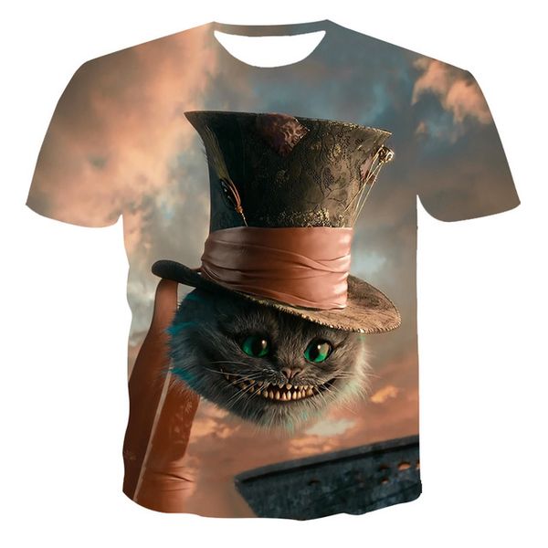 

summer new creativity print the anime 3d print shirts hippie hentai funny men clothing