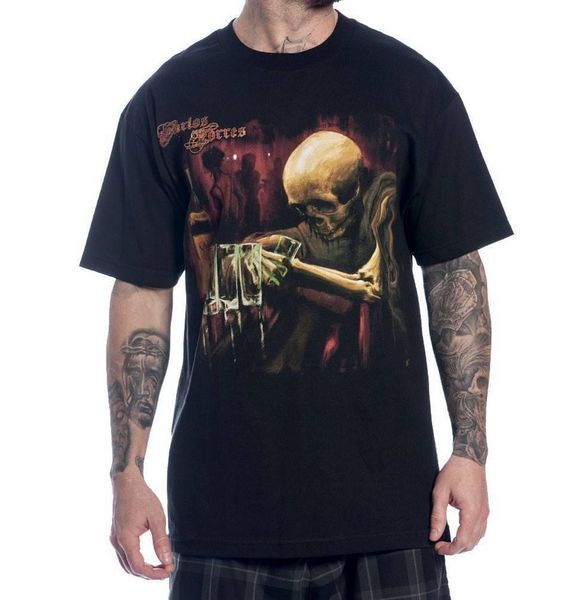 

угрюмых одежды carlos torres skeleton bar tattoo футболка m-5xl new хлопок взрослых повседневный tops tee shirt