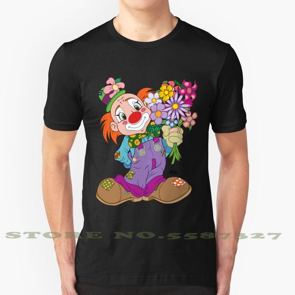 

happy clown fashion vintage tshirt t shirts clown payaso cute happy feliz flower flores amor love colorful colorido vicrosman