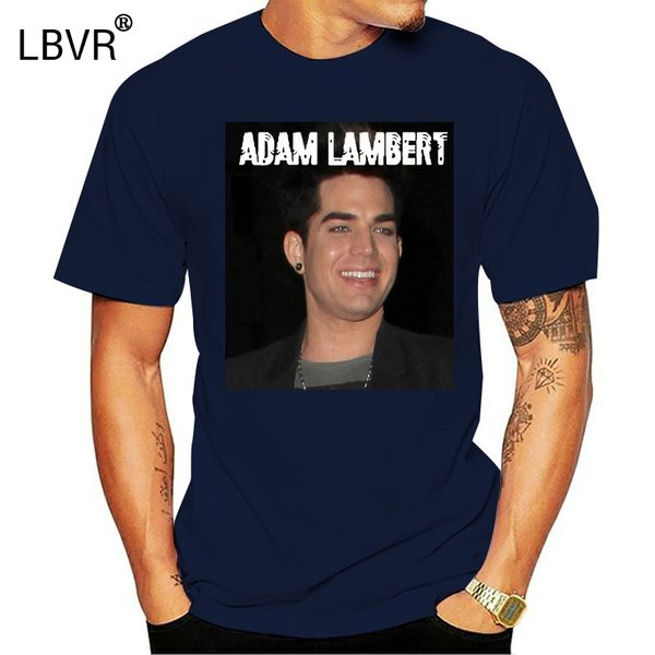 

adam lambert - american idol singer songwriter - black white t-shirt s - 3xl