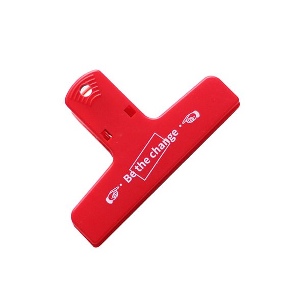 

1 x bills clip chef aid bag clips plastic food bag clips for household use