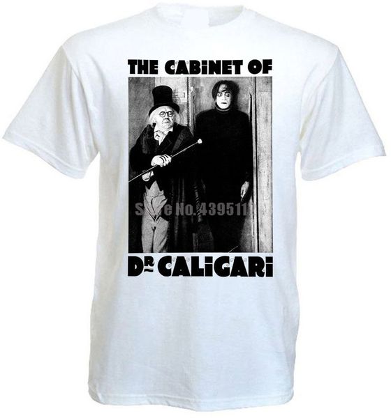 

the cabinet of dr. caligari v1 t-shirt white poster all sizes s...5xl