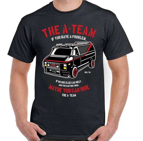 

a-team van mens funny 80's tv programme t-shirt show t shirt tshirt cotton