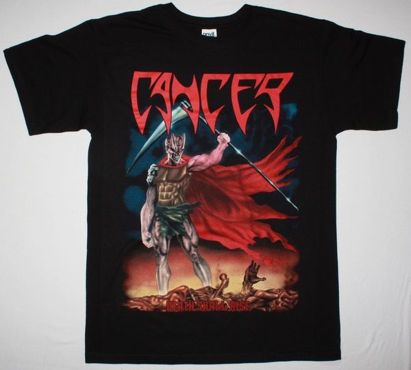 

cancer death shall rise 1991 obituary disincarnate testament new black t-shirt summer cool funny t shirt