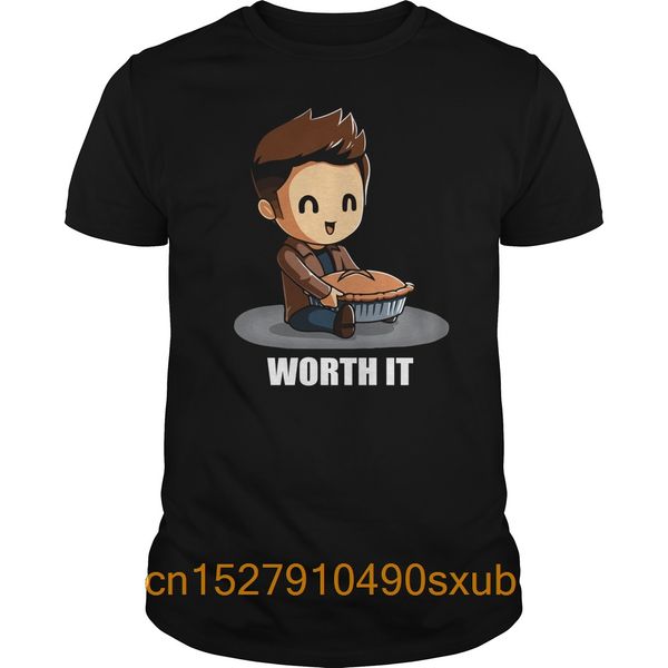 

dean winchester worth it shirt, guys tee, hoodie