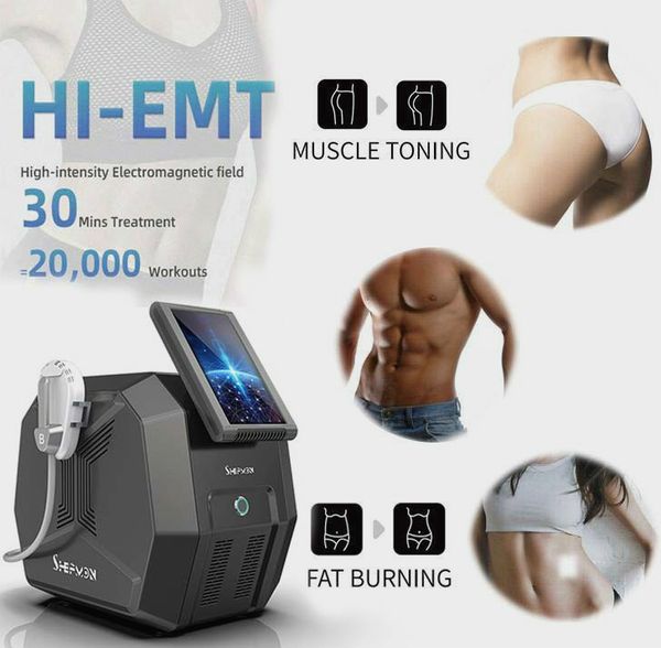 

fat reduction device electromagnetic energy abs toning and buttocks liting emslim em slimslim em sliming dhl ship ce, Black;white