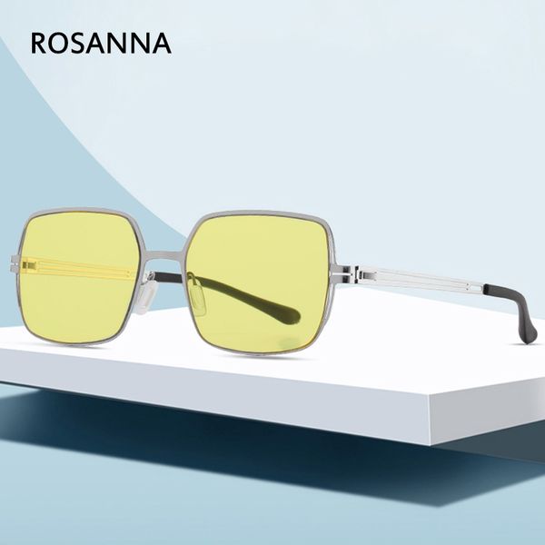 

rosanna yellow sunglasses women brand designer retro classic sunglasses women luxury mirrored men, White;black