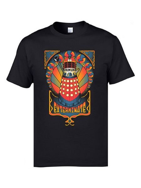 

printed t-shirts new design dalek nouveau t shirts 100% cotton men tees camisa short sleeve tshirts drop shipping