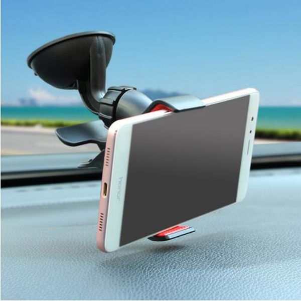 

wholesale universal 360 degree car windshield mount cell mobile phone mounts & holders bracket stands for iphone 5 6 7 samsung s7 s6 edge
