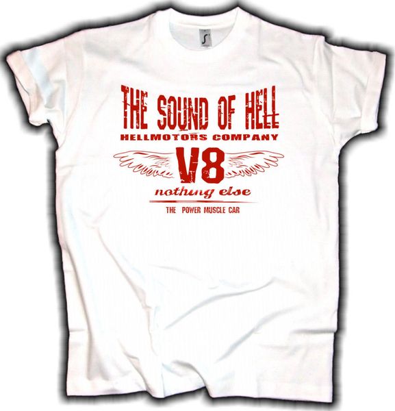 

с коротким рукавом для мужчин одежда summer v8 t-shirt hot rod muscle motorrad сша автомобилей байкер hellmotors звуки ада weib футболочку