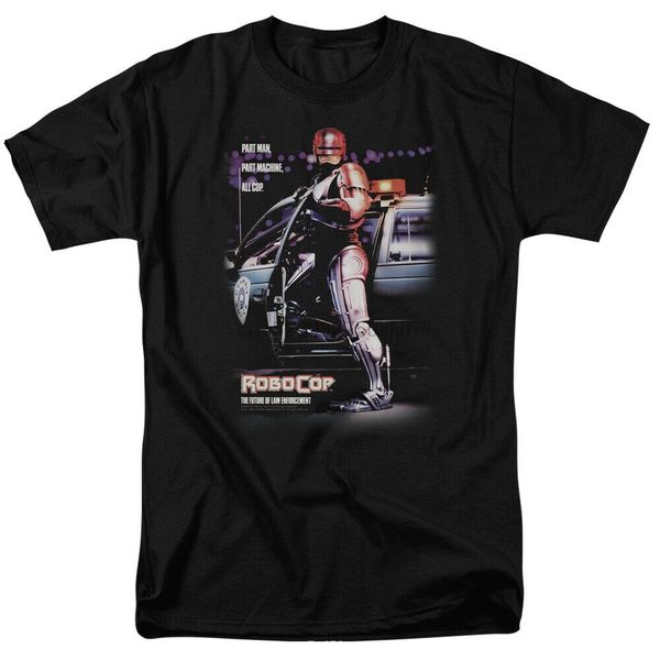 

robocop movie poster t-shirt - s - 5x