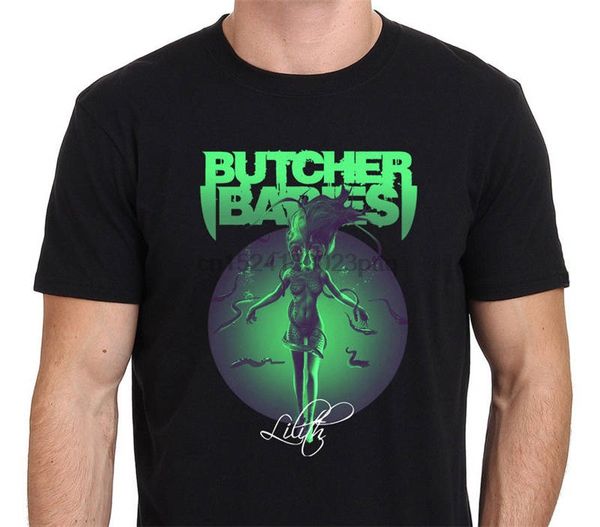 

shirts print short o-neck mens butcher babies tee