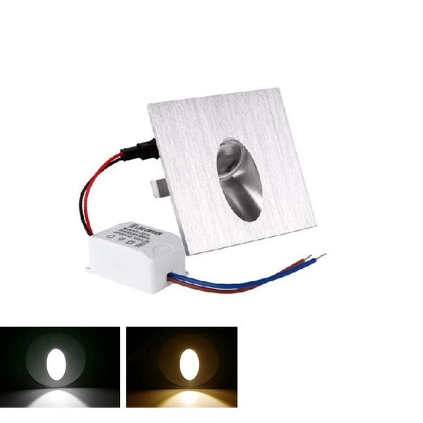 

led stair light aluminum square round wall lamp 1w 3w recessed led step lamp pathway wall corner lamps ac85-265v light dc12