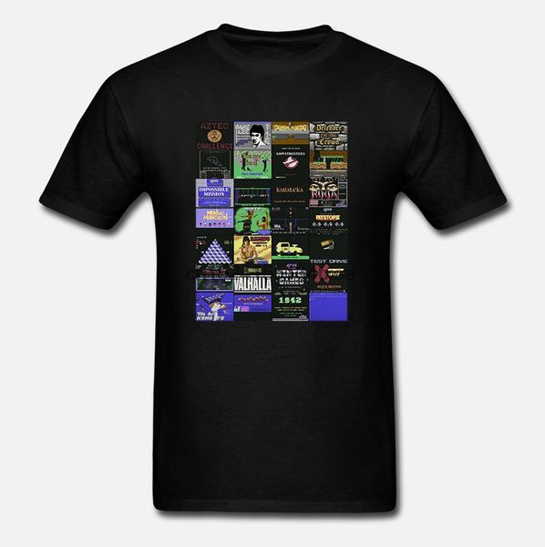 

men t-shirt commodore 64 games alphabet by davrob60 tshirt women t shirt