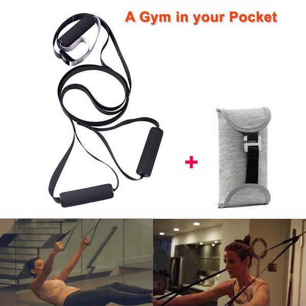 

resistance bands set with handles training belt fitness yoga multi-function