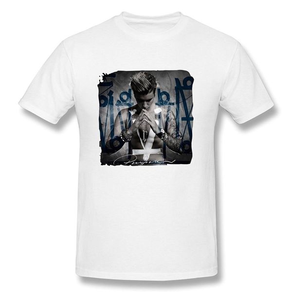 

мужская мода t-shirt джастин бибер мужская футболка мужская летняя футболка