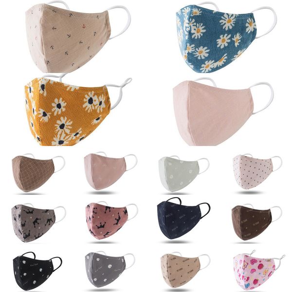 

face anti mask kid dust face mouth cover pm2.5 mask respirator with filter dustproof 5yb8